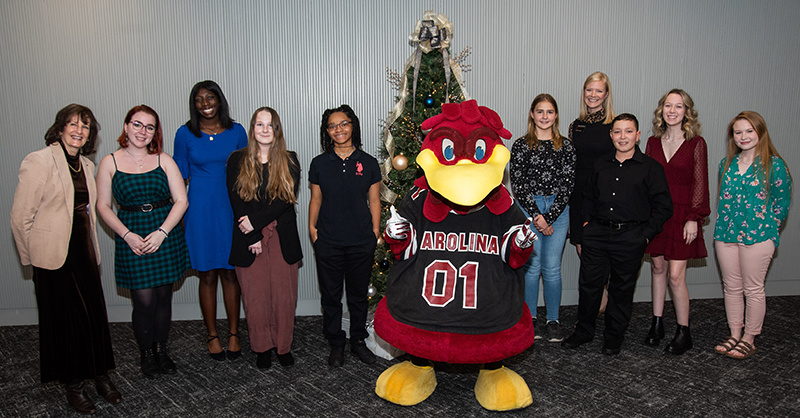 Group photo of the 2021 Carolina Master Scholars graduates