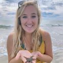 tori ferri holding a sea star