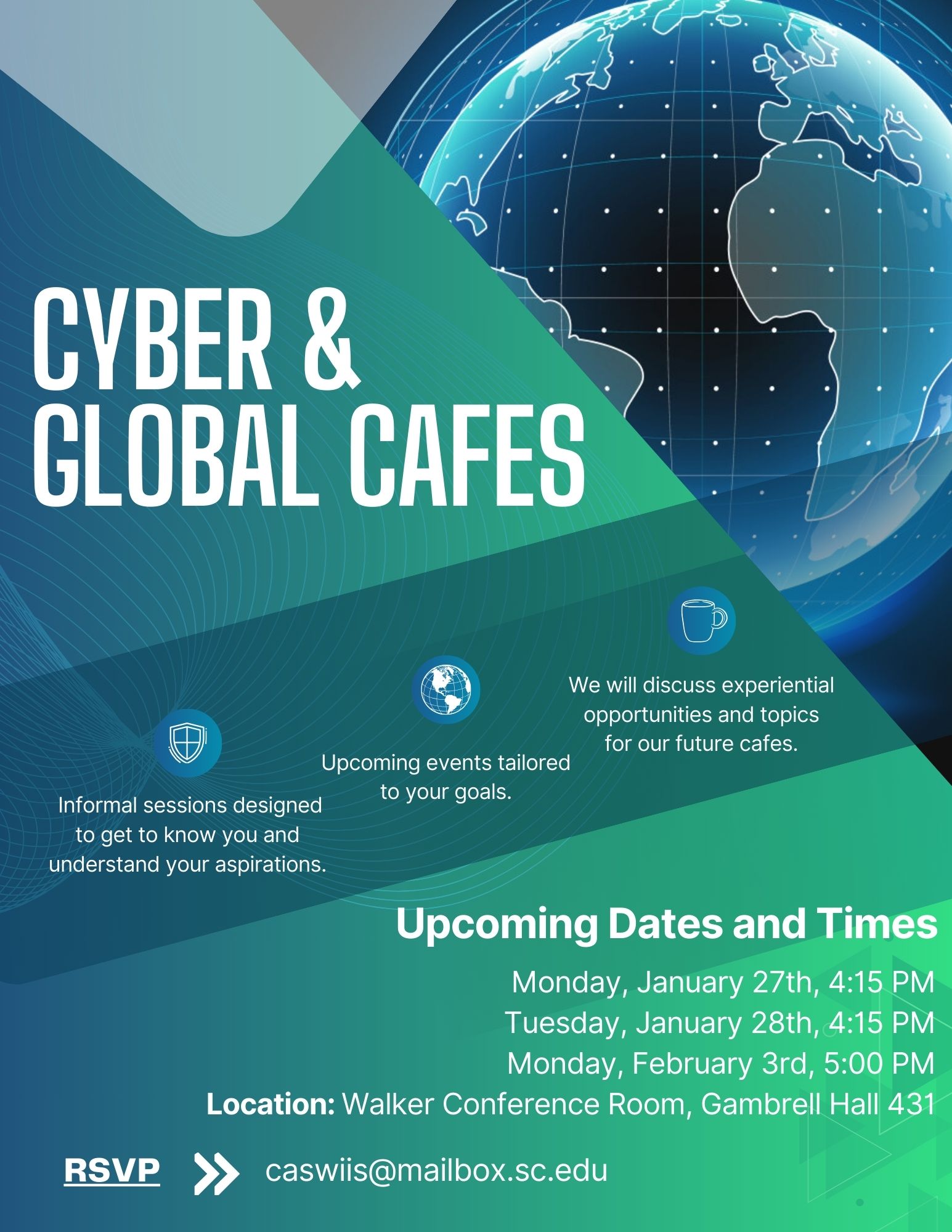 Cyber and Global Cafes Flyer