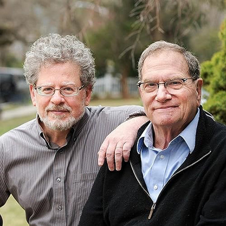 Photo of Leonard Cassuto and Robert Weisbuch