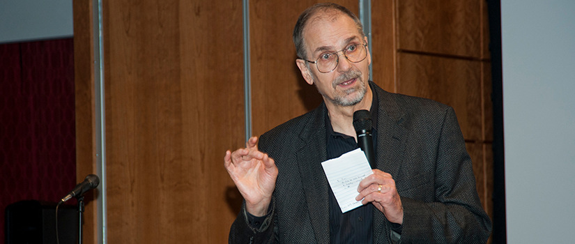 Peter Sederberg at his retirement part.