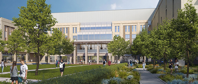 New Health Sciences Campus Rendering