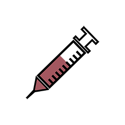 branded syringe icon