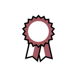 Branded Ribbon Icon