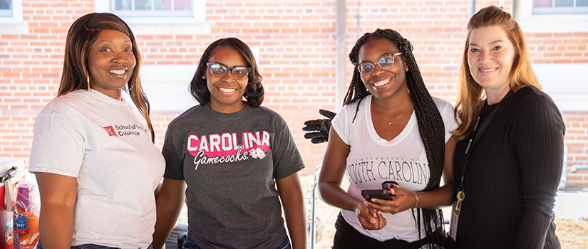 Student Affairs Staff at Spring Fling