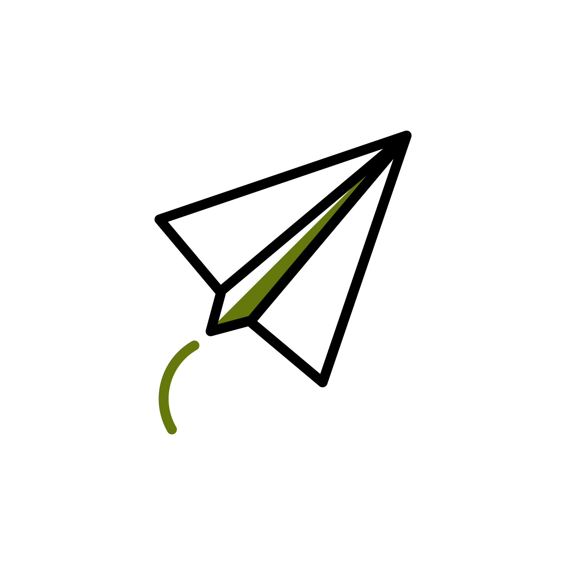 paper airplane