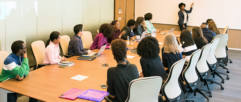 Group of people in a meeting